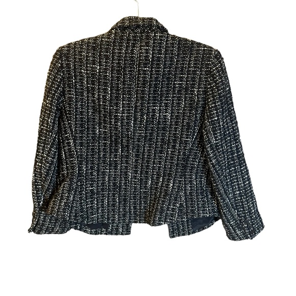 Nicola Italian-made Black and White Jacket Blazer Size 10 - Picture 2 of 11